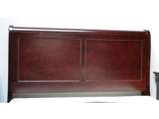 Espresso Louis Philippe Style Queen Sleigh Bed