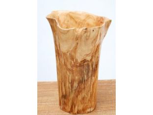 Burlwood Vase
